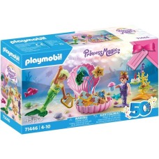 PLAYMOBIL 71446 Princess Magic Meerjungfrauen-Geburtstagsparty, Konstruktionsspielzeug