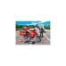 PLAYMOBIL 71466 City Action Feuerwehrmotorrad am Unfallort, Konstruktionsspielzeug