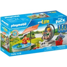 PLAYMOBIL 71476 City Life Starter Pack Planschspaß zu Hause, Konstruktionsspielzeug