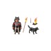 PLAYMOBIL 71482 specialPLUS Krieger mit Wolf, Konstruktionsspielzeug