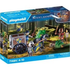 PLAYMOBIL 71484 Novelmore Überfall auf Transportwagen, Konstruktionsspielzeug