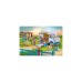 PLAYMOBIL 71493 Horses of Waterfall Mobile Reitschule, Konstruktionsspielzeug
