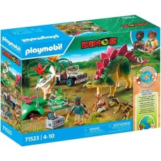 PLAYMOBIL 71523 Dinos Forschungscamp mit Dinos, Konstruktionsspielzeug