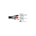 USB-C + Micro-USB + Lightning(schwarz, 1,2 Meter)