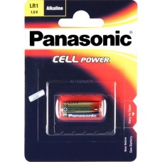 Panasonic Alkali PowerCells LR1/1BP, Batterie(silber)