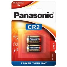 Panasonic Cylindrial Lithium CR-2L/2BP, Batterie(2 Stück, CR-2L)
