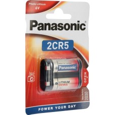 Panasonic Cylindrical Lithium 2CR-5L/1BP, Batterie(1 Stück, 2CR-5)