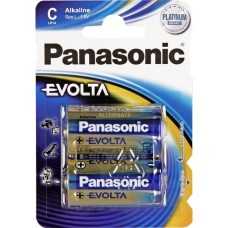 Panasonic EVOLTA Platinum LR14EGE/2BP, Batterie(silber)