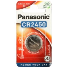 Panasonic Knopfzelle CR-2450EL, Batterie(1 Stück)