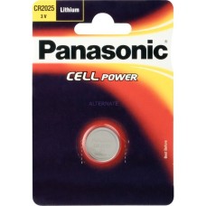 Panasonic Knopfzellen CR2025L/1BP, Batterie(silber)