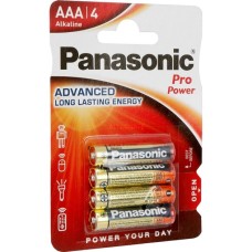 Panasonic Pro Power AAA, Batterie(4 Stück, AAA)