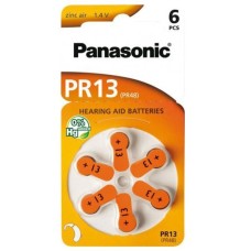 Panasonic Zinc Air PR-13/6LB, Akku(6 Stück, PR-13)