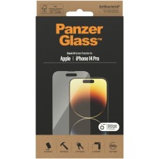 PanzerGlass Classic Fit Bildschirmschutz, Schutzfolie(transparent, iPhone 14 Pro)