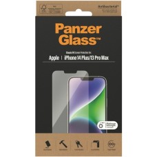 PanzerGlass Classic Fit Bildschirmschutz, Schutzfolie(transparent, iPhone 14 Plus, 13 Pro Max)