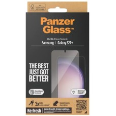 PanzerGlass Displayschutz, Schutzfolie(transparent, Samsung Galaxy S24 Plus, EasyAligner)