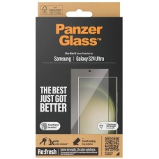 PanzerGlass Displayschutz, Schutzfolie(transparent, Samsung Galaxy S24 Ultra, EasyAligner)