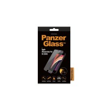 PanzerGlass Displayschutz, Schutzfolie(transparent/schwarz, iPhone SE (3./2.Generation), iPhone 8/7, iPhone 6S/6)