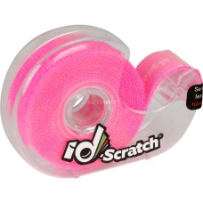 Patchsee ID-SCRATCH Pre-Cut, Kabelbinder(pink, 2 Meter Rolle, in Spenderbox)