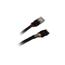 Patchsee Patchkabel RJ45 Cat.6a FTP(schwarz, 1,2 Meter)