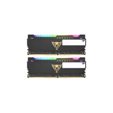 Patriot DIMM 16 GB DDR4-3200 (2x 8 GB) Dual-Kit, Arbeitsspeicher(schwarz, PVSR416G320C8K, Viper Steel RGB, INTEL XMP)