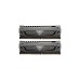 Patriot DIMM 16 GB DDR4-3600 (2x 8 GB) Dual-Kit, Arbeitsspeicher(grau, PVS416G360C8K, Viper Steel, INTEL XMP)