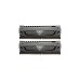 Patriot DIMM 16 GB DDR4-3600 (2x 8 GB) Dual-Kit, Arbeitsspeicher(grau, PVS416G360C7K, Viper Steel, INTEL XMP)