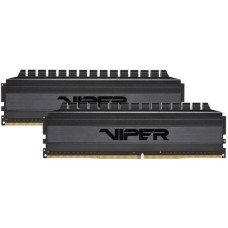 Patriot DIMM 32 GB DDR4-3200 (2x 16 GB) Dual-Kit, Arbeitsspeicher(PVB432G320C6K, Viper 4 Blackout, INTEL XMP)