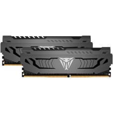 Patriot DIMM 32 GB DDR4-3200 (2x 16 GB) Dual-Kit, Arbeitsspeicher(grau, PVS432G320C6K, Viper Steel, INTEL XMP)