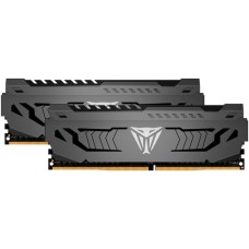 Patriot DIMM 32 GB DDR4-3600 (2x 16 GB) Dual-Kit, Arbeitsspeicher(grau, PVS432G360C8K, Viper Steel, INTEL XMP)