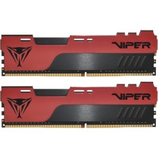 Patriot DIMM 32 GB DDR4-3600 (2x 16 GB) Dual-Kit, Arbeitsspeicher(rot/schwarz, PVE2432G360C0K, Viper Elite II, INTEL XMP)
