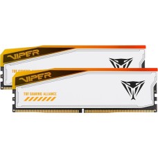 Patriot DIMM 32 GB DDR5-6600 (2x 16 GB) Dual-Kit, Arbeitsspeicher(schwarz, PVER532G66C34KT, Viper Elite 5 RGB, INTEL XMP, AMD EXPO)