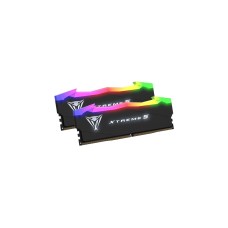 Patriot DIMM 48 GB DDR5-7600 (2x 24 GB) Dual-Kit, Arbeitsspeicher(schwarz, PVXR548G76C36K, Viper Xtreme 5 RGB, INTEL XMP)