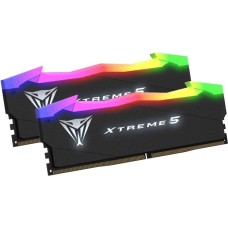 Patriot DIMM 48 GB DDR5-8000 (2x 24 GB) Dual-Kit, Arbeitsspeicher(schwarz, PVXR548G80C38K, Viper Xtreme 5 RGB, INTEL XMP, Outlet)