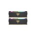 Patriot DIMM 64 GB DDR4-3200 (2x 32 GB) Dual-Kit, Arbeitsspeicher(schwarz, PVSR464G320C8K, Viper Steel RGB, INTEL XMP)