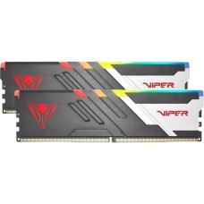 Patriot DIMM 64 GB DDR5-5600 (2x 32 GB) Dual-Kit, Arbeitsspeicher(schwarz, PVVR564G560C40K, Viper Venom RGB, INTEL XMP)