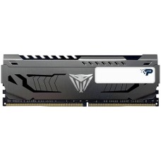 Patriot DIMM 8 GB DDR4-3200, Arbeitsspeicher(schwarz, PVS48G320C6, Viper Steel, INTEL XMP)