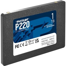 Patriot P220 1 TB, SSD(schwarz, SATA III 6 Gb/s, 2,5")