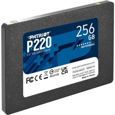 Patriot P220 256 GB, SSD(schwarz, SATA III 6 Gb/s, 2,5")