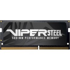 Patriot SO-DIMM 32 GB DDR4-2666, Arbeitsspeicher(grau, PVS432G266C8S, Viper Steel, INTEL XMP)