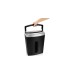 Peach Auto Micro Cut Schredder PS600-10, Aktenvernichter(schwarz/silber)