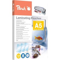 Peach Laminierfolie A5 125mic PP525-03, Folien(glänzend, 100 Stück)