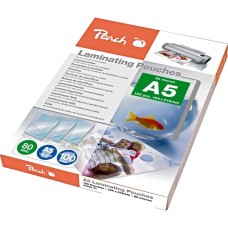 Peach Laminierfolie A5 80mic PP580-03, Folien(glänzend, 100 Stück)