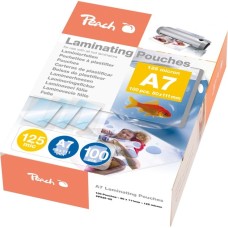Peach Laminierfolie A7 125mic PP525-05, Folien(glänzend, 100 Stück)