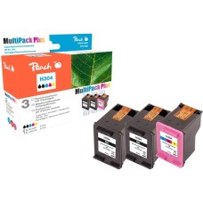 Peach Tinte 2x schwarz + color PI300-803(kompatibel zu HP 304)