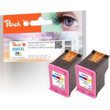 Peach Tinte Doppelpack color PI300-486(kompatibel zu HP 301XL, CH564EE)