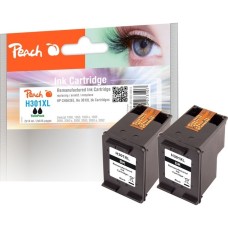 Peach Tinte Doppelpack schwarz PI300-282(kompatibel zu HP 301XL, CH563EE)