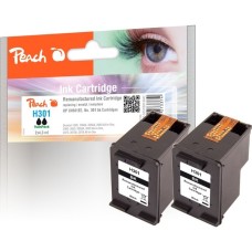 Peach Tinte Doppelpack schwarz PI300-503(kompatibel zu HP 301, CH561EE)