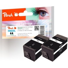 Peach Tinte Doppelpack schwarz PI300-763(kompatibel zu HP Nr. 903XL, T6M15AE)