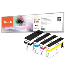 Peach Tinte MultiPack PI100-276(kompatibel zu Canon PGI-1500 XL)