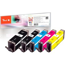 Peach Tinte Spar Pack Plus PI100-187(kompatibel zu Canon PGI-550XL, CLI-551XL)